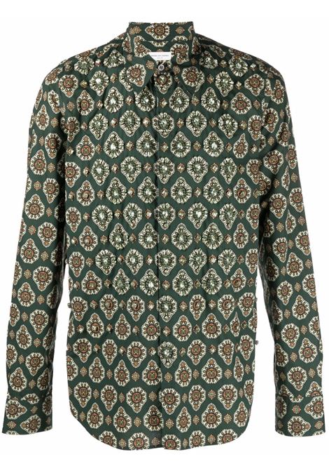 camicia fantasia con applicazioni DRIES VAN NOTEN | Camicia | CHAINEEMB3000605